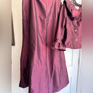 Modern Trousseau skirt and top for Christmas occasion or winter wedding